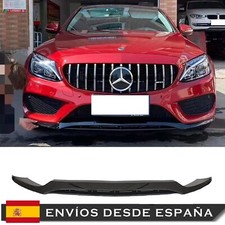 Frontlippe Spoiler Für Mercedes Klasse C W205 AMG 2015-2018 SCHWARZ