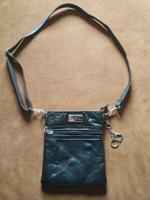 Bella Russo Small Black Crossbody - Main Image