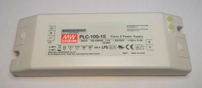 Mean Well PLC-100-15 LED Netzteil KSQ 75W 15V 5A CC+CV einstellbar IP20