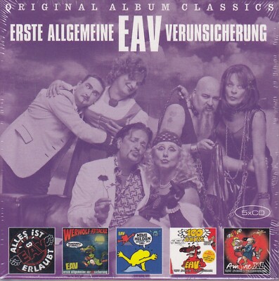 EAV - Erste Allgemeine Verunsicherung / Amore XL, 100 Jahre,  u.a. (5 CDs,NEU) 