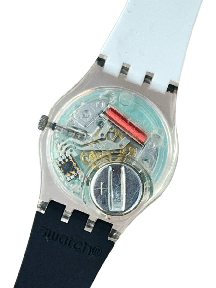 Swatch Watch LK370 Dot Around The ⏰ Black & White View 5