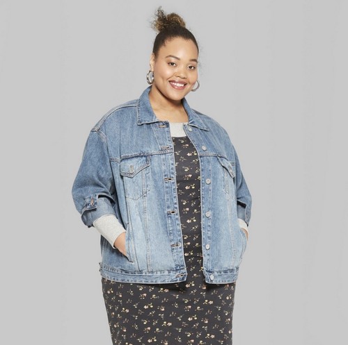 Wild Fable Denim Trucker Jean Jacket 