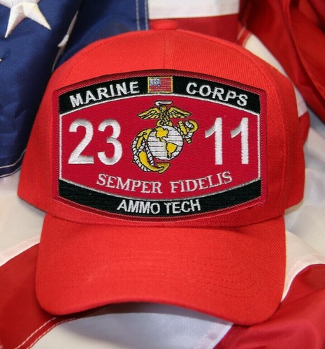 MOS 2311 AMMO TECH HAT PATCH US MARINES PIN UP GIFT USMC MILITARY - 第 17/17 張圖片