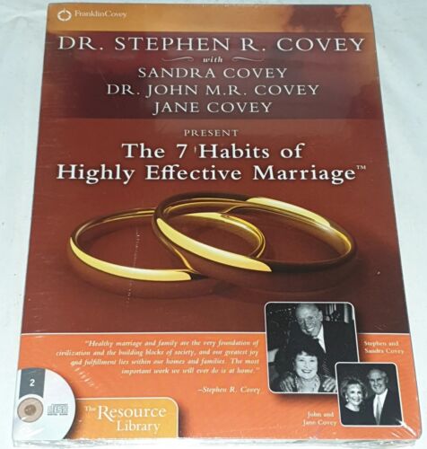 The 7 Habits of Highly Effective Marriage by Sandra Covey, Dr. John Covey - NEW - Picture 1 of 2