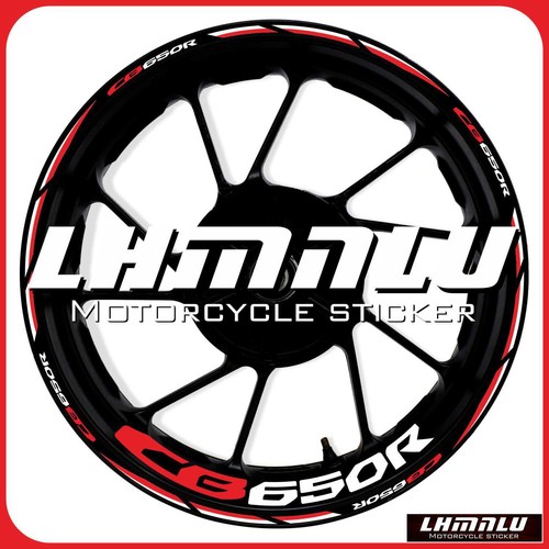 For HONDA CB650R CB 650R RIM Stickers Waterproof Wheel Reflective Decal - Bild 12 von 24