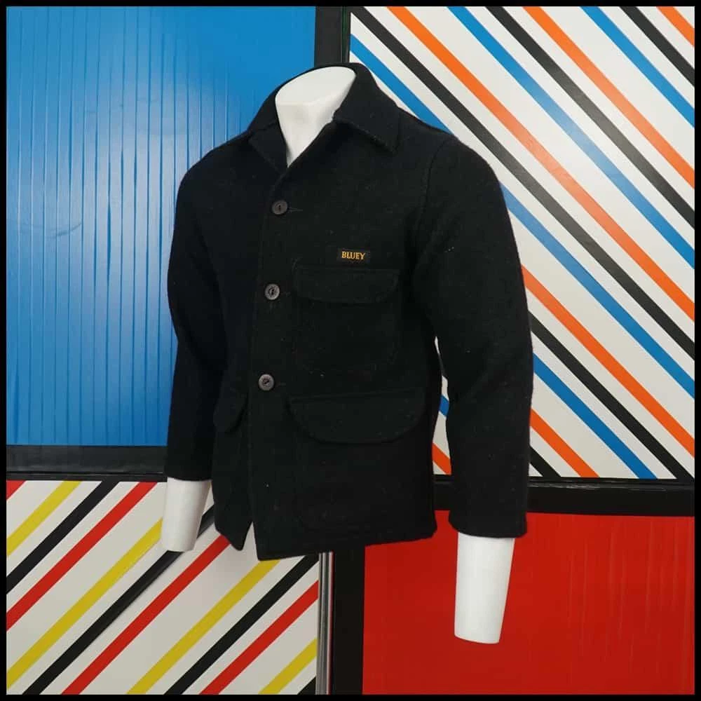 NORWELLAN Wool Waterproofed BLUEY Work JACKET Small 348