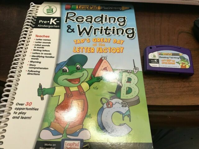 LeapPad Leap Frog Tad's Great Day at The Letter Factory (leappad Plus Writing R for sale online
