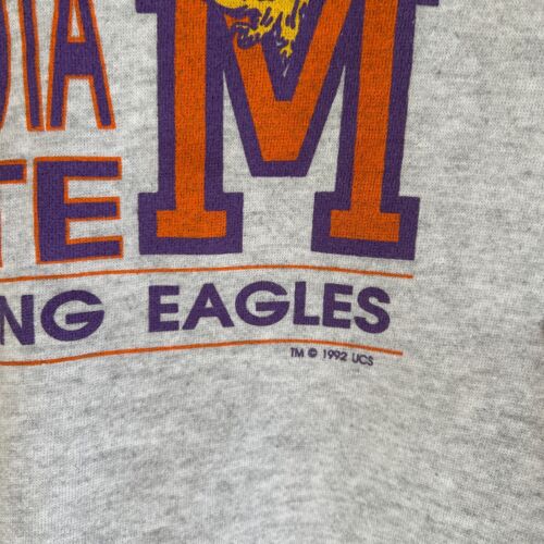 Vintage Minnesota State Screaming Eagles Sweatshirt Rundhalsausschnitt grau XLarge - Bild 4 von 8