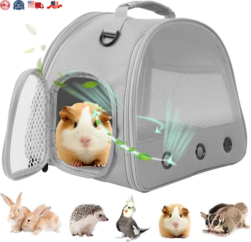 Guinea Pig Backpack, Space Capsule Bubble Window Small Animal Backpack for Guine - Picture 8 of 19