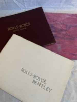 x3 Rolls Royce bently  Prospect Brochure Oldtimer originale