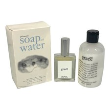 Philosophy Pure Grace Soap Water Set - Spray Fragrance Shower Cream PRE-COTY