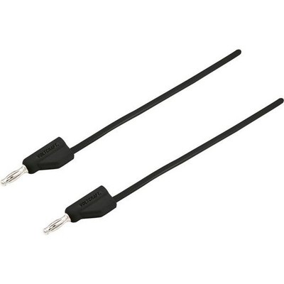 VOLTCRAFT MSB-300-0.75-SW MSB-300 Measuring Cable Banana Plug 4mm Silicone 0