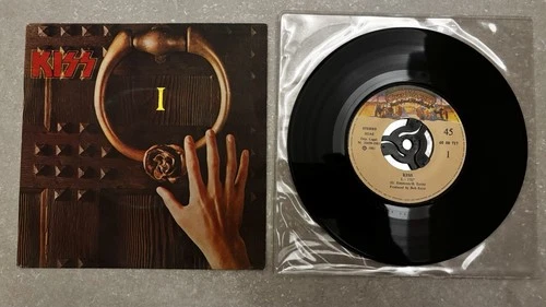 KISS – Record Single 7 inch Vinyl The Oath  (Spanish/Madrid , 1981) 60-00-717 VG