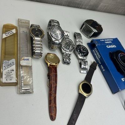 Vintage And Modern Watch Men s Watch Lot Tag Heuer, Movado, Wenger, Club 33