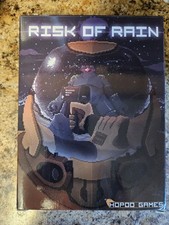 LIMITED ED SET "RISK OF RAIN" INDIE BOX PC CD, MANUAL, KEYCARD, PIN, STICKERS