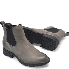 Bourne Cove Gray Booties Chelsea Women’s Size 8.5 Leather