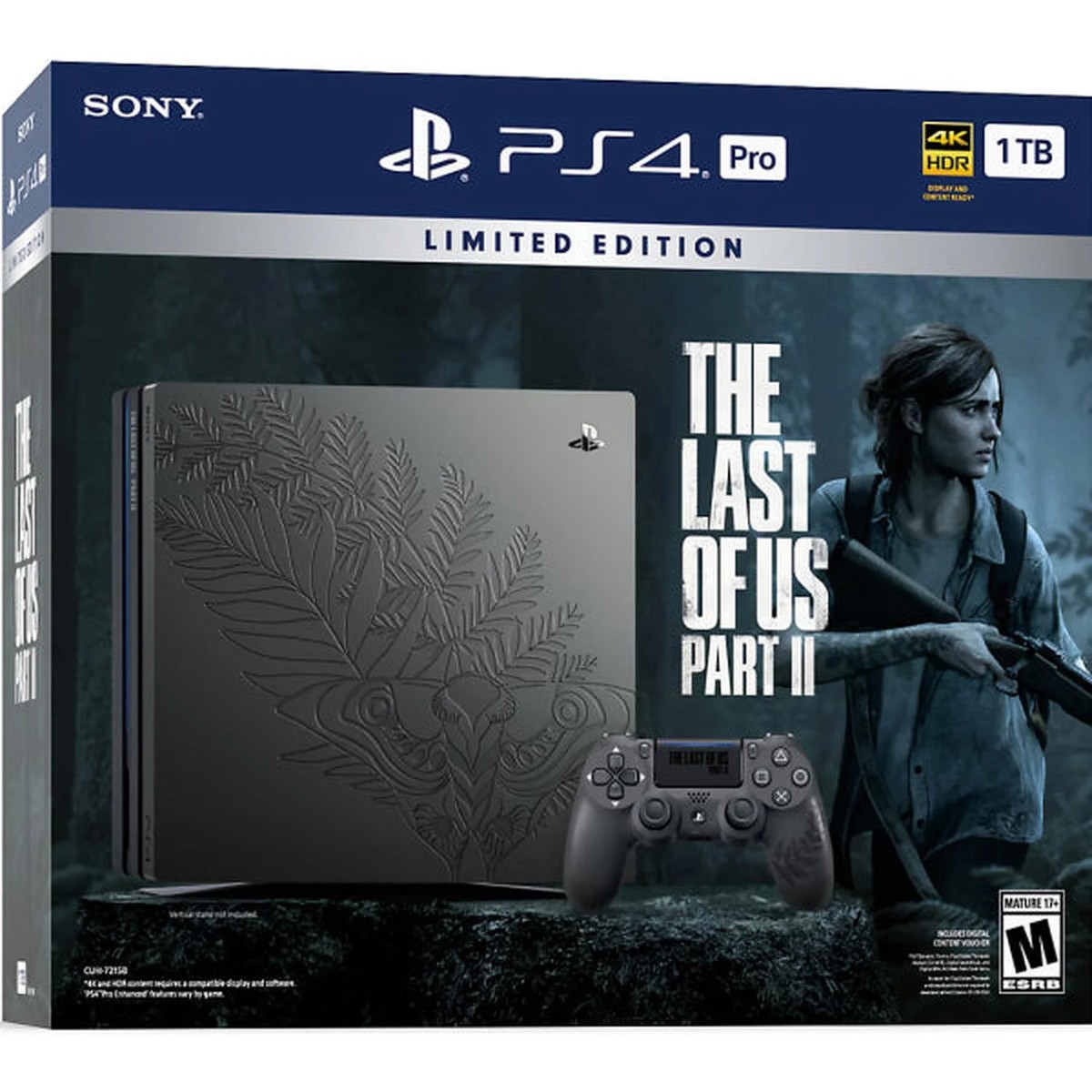 Sony PlayStation 4 Pro Console - The Last of Us Part II Limited