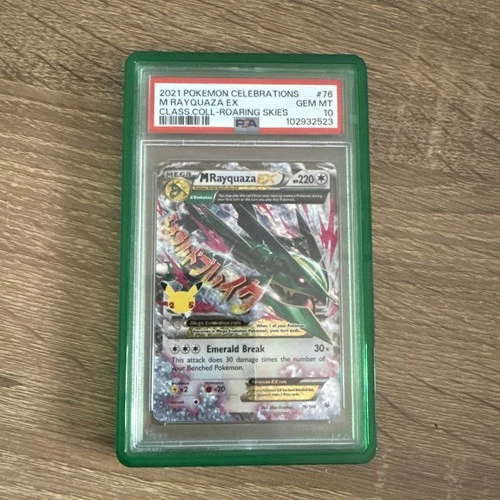 2021 Pokemon SWSH Celebrations Rayquaza Classic #76/108 PSA 10