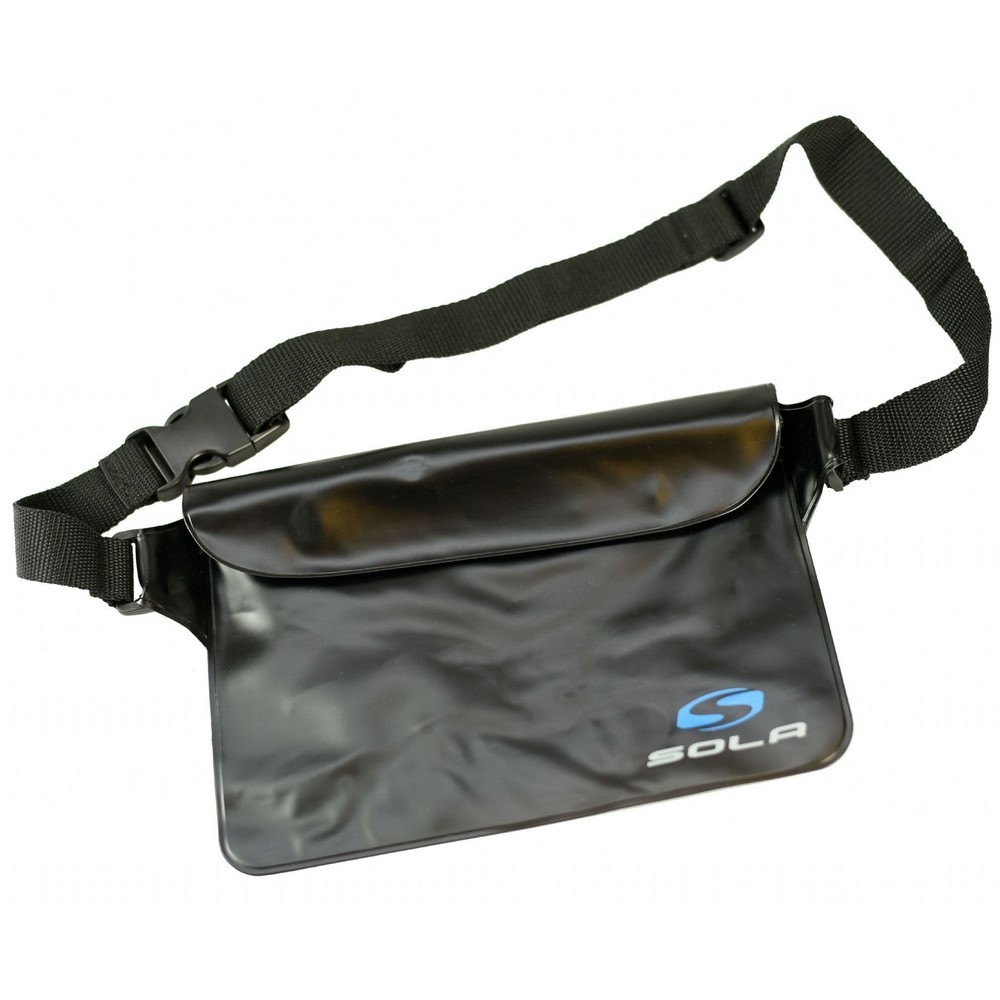 Sola Waterproof Bum Bag Hip Aqua Pouch Black