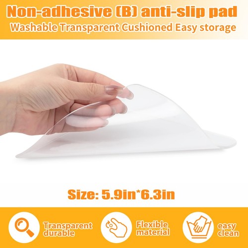 Clear Rubber Sewing Machine Foot Pedal Non Slip Pad,Sewing Machine Pedal Mat ... - Picture 3 of 6