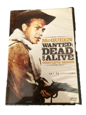 Wanted: Dead or Alive / Complete Series DVD Steve McQueen All 94 Episodes /GOOD