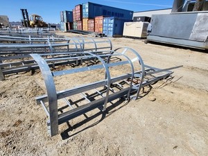 12ft. Steel Caged Ladder