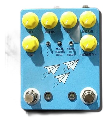 JHS Pedale Flight Delay Blue Effektpedal getestet & funktioniert 3731