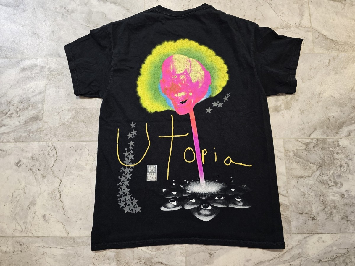 Travis Scott Cactus Jack Utopia Lollipop T-Shirt Mens Sz Small