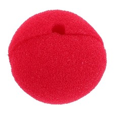 Red Clown Nose Adult Reusable Big Nose Prop for Carnival Cosplay Costume