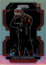 2022 Panini Prizm WNBA Prizms Silver #105 Aisha Sheppard - BSK