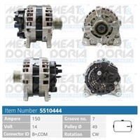 Meat & Doria Generator FüR Nissan Qashqai II J11 J11_ 1.2 Dig-T 1.6 Dci Pulsar