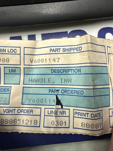 GM Volvo NOS Inner Handle #6001146 - Picture 2 of 6