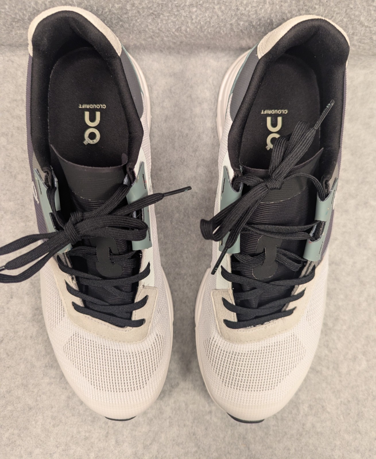 On Cloudrift Swiss Engineering White/Asphalt Runn… - image 5