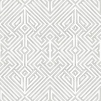 Fd26849_Middleton Geometrisch, Maze, SchlüSsel Hellgrau Fine Decor Tapete