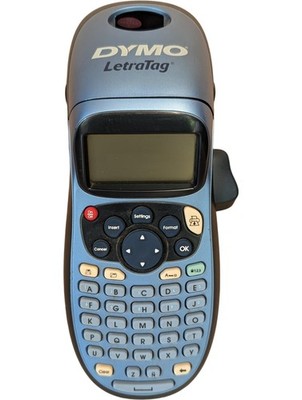 Dymo LetraTag Handheld Label Maker Tastatur Display Blau Tragbar