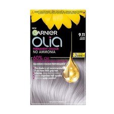 Garnier Olia Permanent Hair Dye, No Ammonia, Full Grey Coverage, Long-lasting...