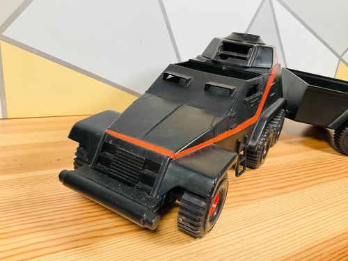 Vintage A-Team Armoured Attack Vehicle with Trailer 1983 Galoob - Picture 5 of 11