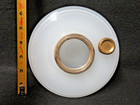 ALADDIN WHITE MOONSTONE BRACKET OR HANGING OIL LAMP FONT EXCELLENT!!! — photo 7