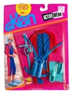 🎀🤿VTG Mattel Ken Scuba Outfit w/Wetsuit Flippers Gear 1990 NEW SEALED🤿🎀