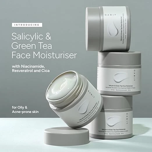 Gabit Oily Skin Essentials Kit for Oily & Acne Prone Skin | Salicylic Acid Face - Image 4 of 4
