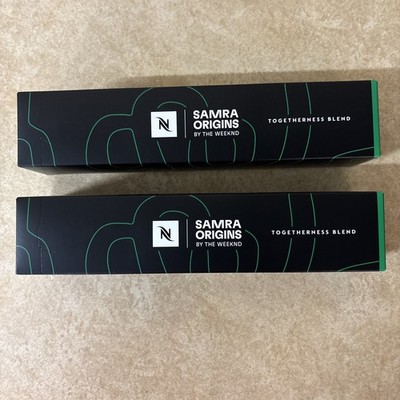 NESPRESSO Vertuo Samra Origins by THE WEEKND Double Shot Espresso Pods (2 boxes)