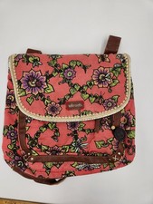 Sakroots True Love Convertible Colorful Canvas Backpack Adjustable Straps