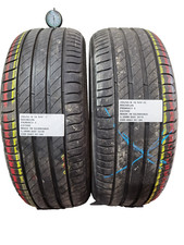 2 PNEUMATICI USATI 205/55 R 16 94V XL MICHELIN ESTIVO 5.5 MM DOT 3419