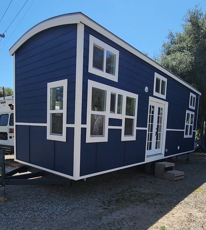 9 x 30 MODERN CARAVAN DUAL LOFT Tiny house for sale on wheels READY TO SHIP 