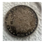 1881 U.S. - MORGAN - SILVER DOLLAR - $1 COIN - CIRCULATED / UNCERTIFIED