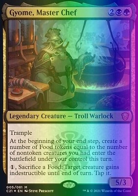 MTG Gyome, Master Chef - Foil
