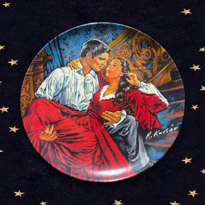 Knowles Limited Edition Gone with the Wind 1986 ''The Finale'' Collector Plate
