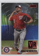 2021 Topps Stadium Club Virtual Reality Red Max Scherzer #VR-25 1he4