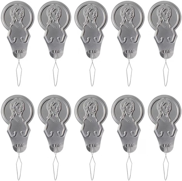 NadeleinfäDler Aluminium 10 StüCk EinfäDelhilfe FüR HandnäHen DIY ZubehöR-image