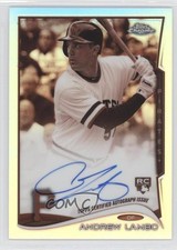 2014 Chrome Image Variation Sepia Refractor Rookie 14/75 Andrew Lambo Auto g4i